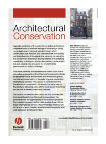 Architectural Conservation Paperback