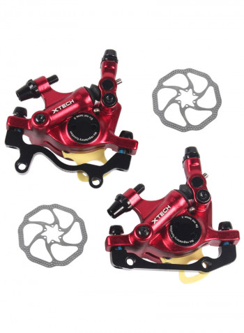 Hydraulic Disc Brake Front Rear  Cycling Calipers 10.5x10.0x9.0cm