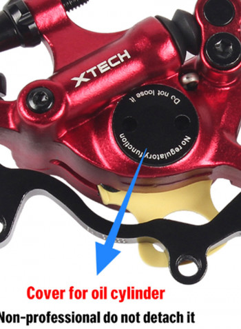 Hydraulic Disc Brake Front Rear  Cycling Calipers 10.5x10.0x9.0cm