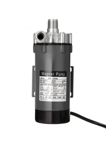 Stainless Steel Magnetic Pump Black/Silver/Red 26centimeter