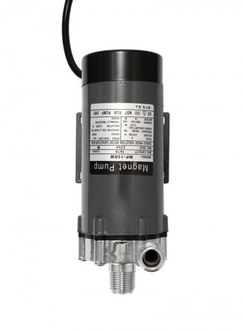 Stainless Steel Magnetic Pump Black/Silver/Red 26centimeter