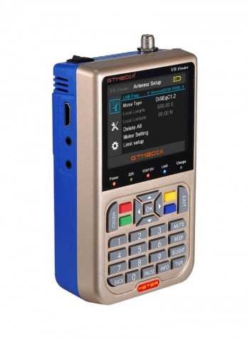 Digital TV Signal Finder Meter V8 Black