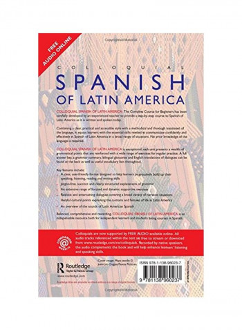 Colloquial Spanish Of Latin America: The Complete Course For Beginners Paperback 2