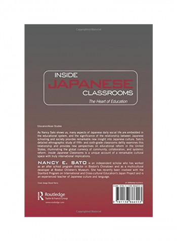 Inside Japanese Classrooms: The Heart Of Education Paperback