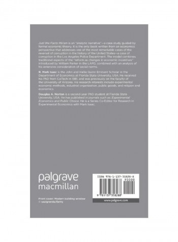 Just The Facts Ma'am : A Case Study Of The Reversal Of Corruption In The LAPD Hardcover