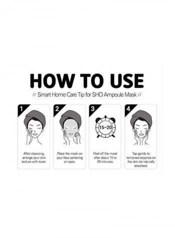 6-Piece Hydrating Face Mask Set 10.6ounce