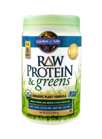 Raw Protein And Greens Dietary Supplement