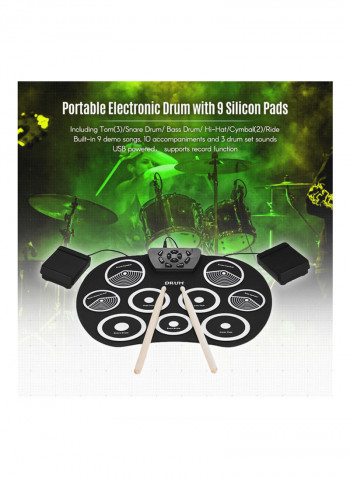 Portable Electronic Drum Set