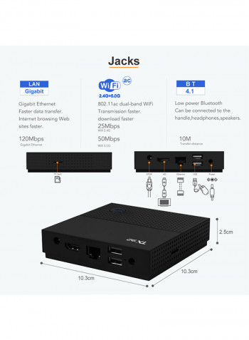 Smart TV Box TX92 Black