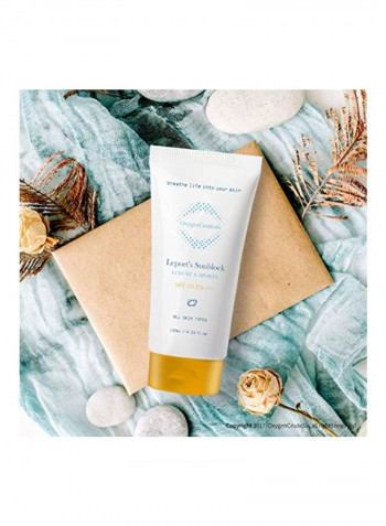 Leports Sunblock Face Moisturizer SPF 50 PA+++ 120ml