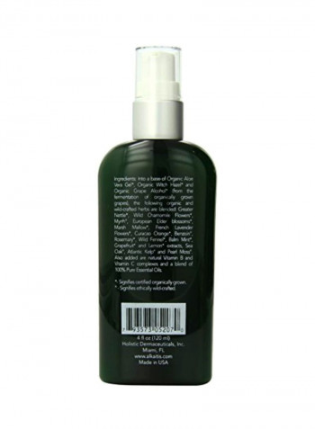 Organic Herbal Toner 4ounce