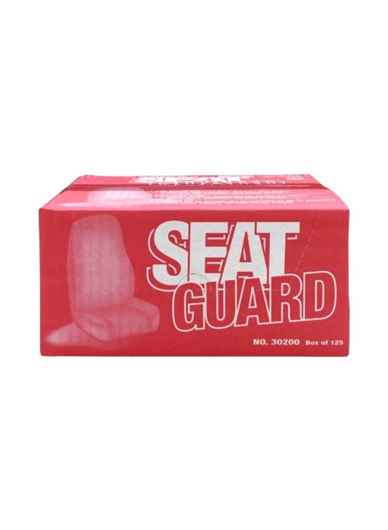 Pack Of 125 Disposable Plastic Seat Cover