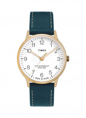 Women's Leather Strap Analog Wrist Watch TW2T27300