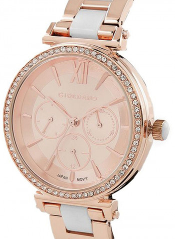 Women's Stone Studded Analog Watch GD-2075-11