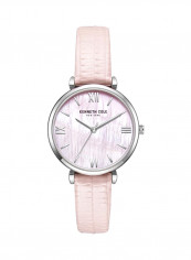 Women's Three-Hand Leather Analog Watch KC51115001
