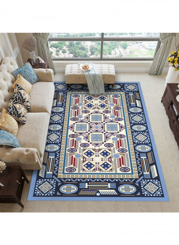Nordic Style Geometry Pattern Simple Modern Mat Multicolour 120x160cm