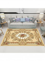 Vintage Pattern Floor Rug Beige/White/Green 120x160cm
