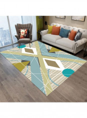 3D Geometry Pattern Rug Multicolour 120 x 160cm