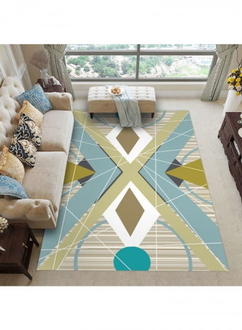 3D Geometry Pattern Rug Multicolour 120 x 160cm
