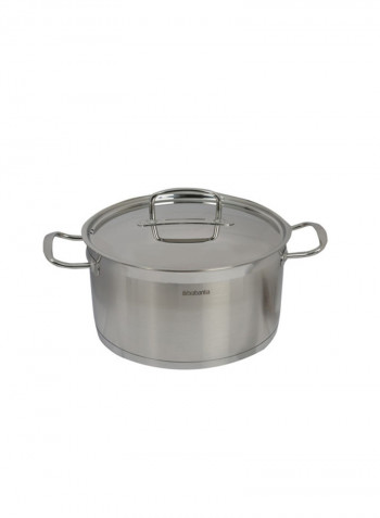 Casserole With Lid Steel 28cm