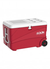 Keep Cold Plastic Deluxe Icebox Red/White 84L reviews Keep Cold Plastic Deluxe Icebox Red/White 84L