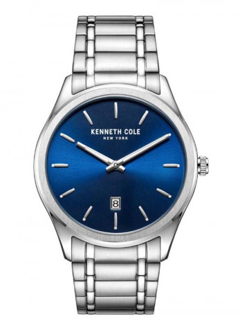 Men's Classic Water Resistance Stainless Steel Analog Watch KC51117001