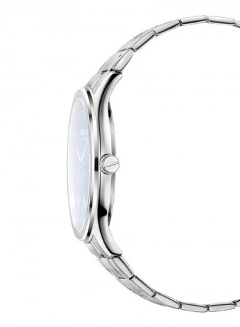 Men's Classic Water Resistance Stainless Steel Analog Watch KC51117001