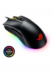Rog Gladius Origin Wired Usb Optical Ergonomic Fps Gaming Mouse Featuring Aura Sync Rgb Optical, 50G Acceleration, 250 Ips Sensors And Swappable Omron Switches