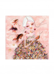 You're Safe With Me Canvas Wall Art Multicolour 18 x 18inch
