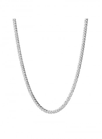 925 Sterling Silver Curb Chain Necklace