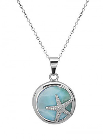 Sterling Silver Metal Pendant Necklace