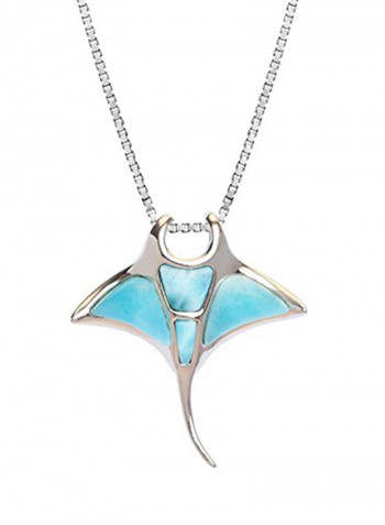 Sterling Silver Metal Pendant Necklace