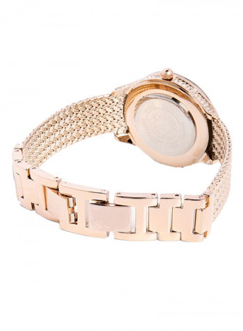Women's Swarovski Encrusted Analog Watch AK2208RGRG