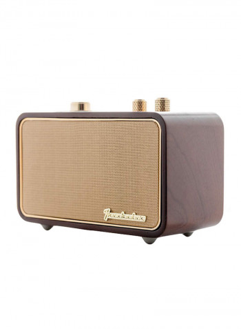 Retro Bluetooth Speaker Brown