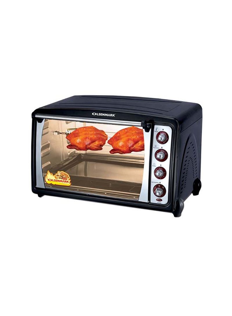 Electric Oven With Convection And Rotisserie 75 l 0 W OMO2184 BLACK