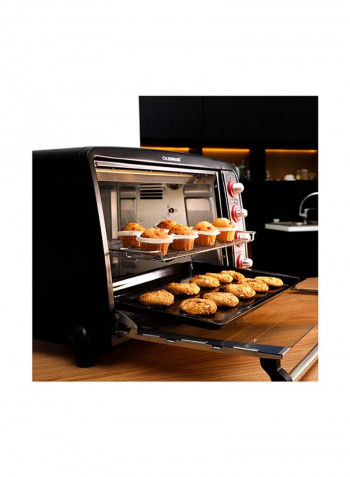 Electric Oven With Convection And Rotisserie 75 l 0 W OMO2184 BLACK