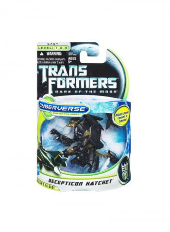 Dark Of The Moon : Cyberverse Decepticon Hatchet Action Figure