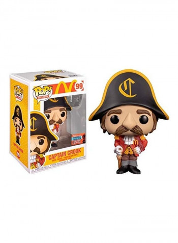 Captain Crook Vinyl Figure 4 x 6inch