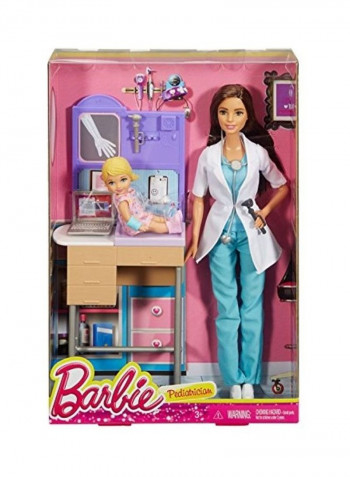 Pediatrician Doll Playset 2 x 13inch