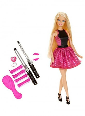 Barbie Endless Curls Doll 2x13inch