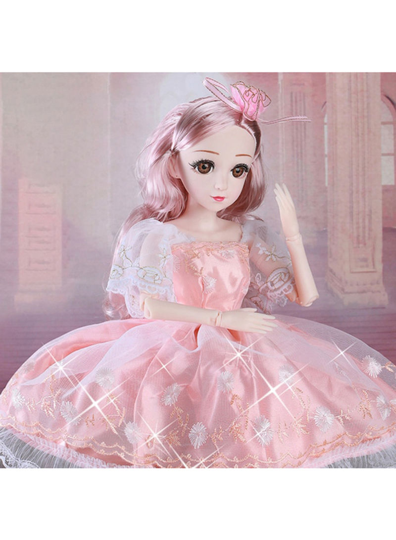 Delicate Princess Pattern Pretend Play Doll