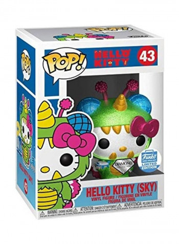 Diamond Glitter Collection Hello Kitty Vinyl Figure 4x8inch