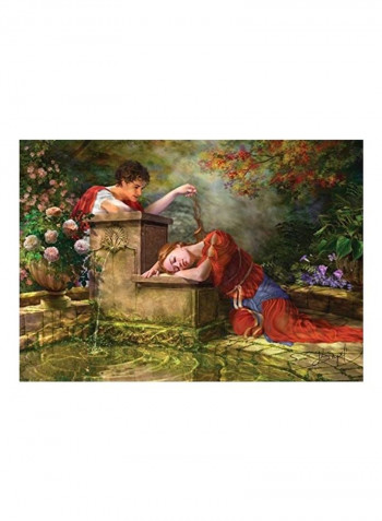 3000-Piece While She Was Waiting Jigsaw Puzzle Set