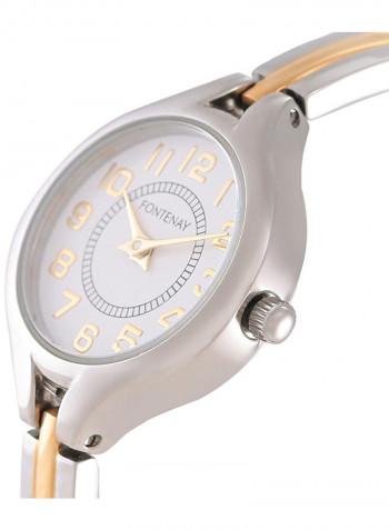 Women's Water Resistant Stainless Steel Analog Watch 332QMAAMX
