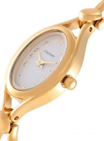 Women's Water Resistant Stainless Steel Analog Watch 346QMJWMJ
