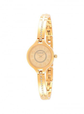 Women's Water Resistant Stone Stainless Steel Analog Watch 334QWJJMJ