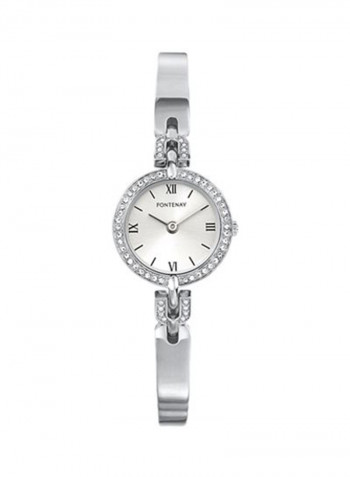 Women's Water Resistant Stone Stainless Steel Analog Watch UA1326ZAI
