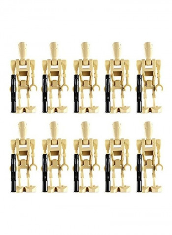 10-Piece Star Wars Battle Droids Minifigure Set