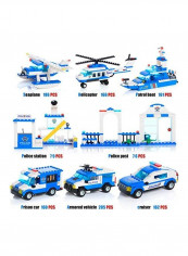 1195-Piece City Police Station Building Set