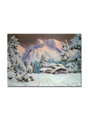 Austria Hocheisgruppe Canvas Wall Art Multicolour 16 x 24inch
